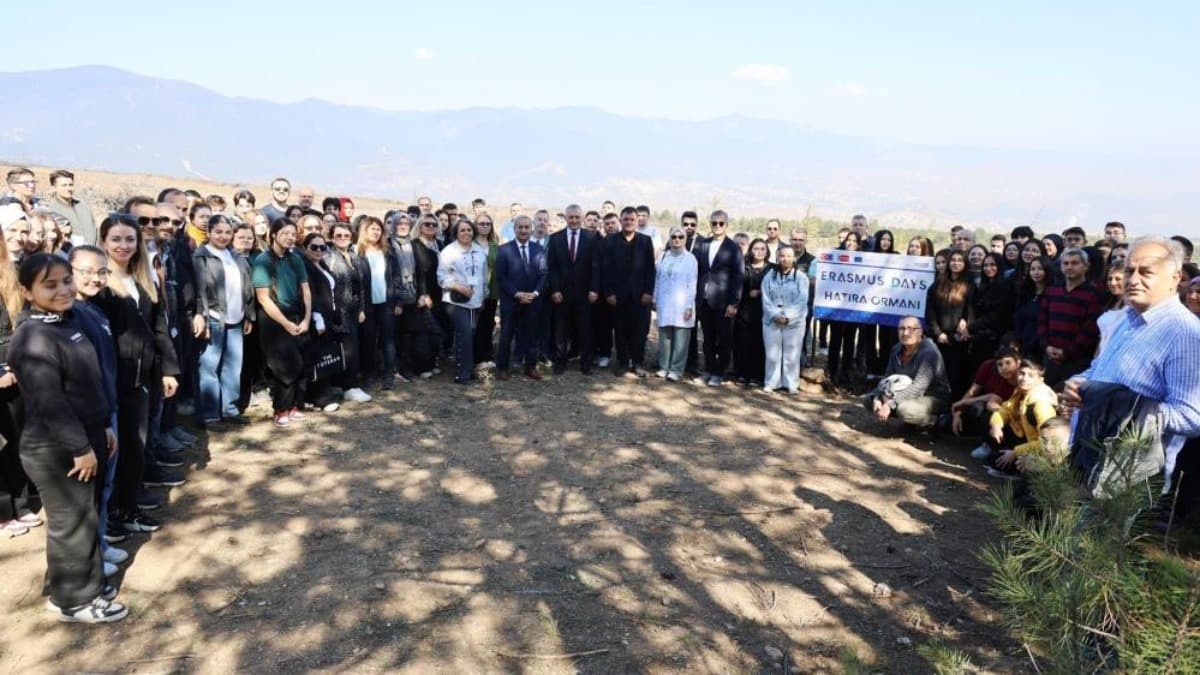 Karabük'te 250 fidan toprakla buluştu