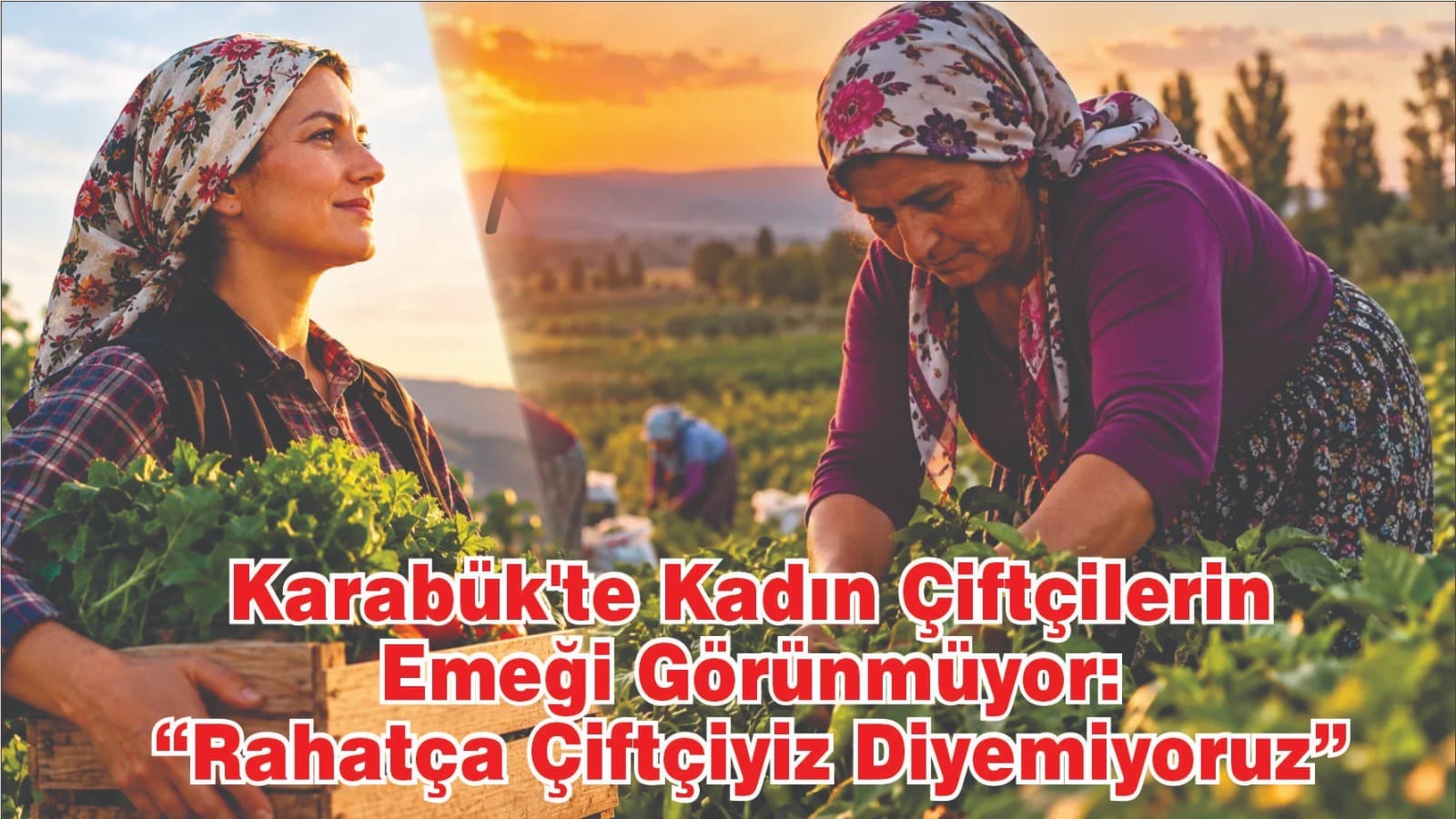 Karabük’te Kadın Çiftçilerin Emeği Görünmüyor: “Rahatça Çiftçiyiz Diyemiyoruz”