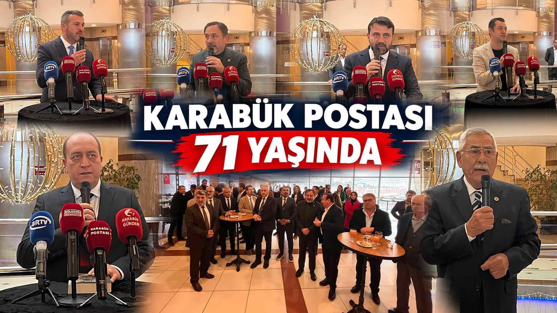 KARABÜK POSTASI 71. YAYIN YILINI KUTLADI