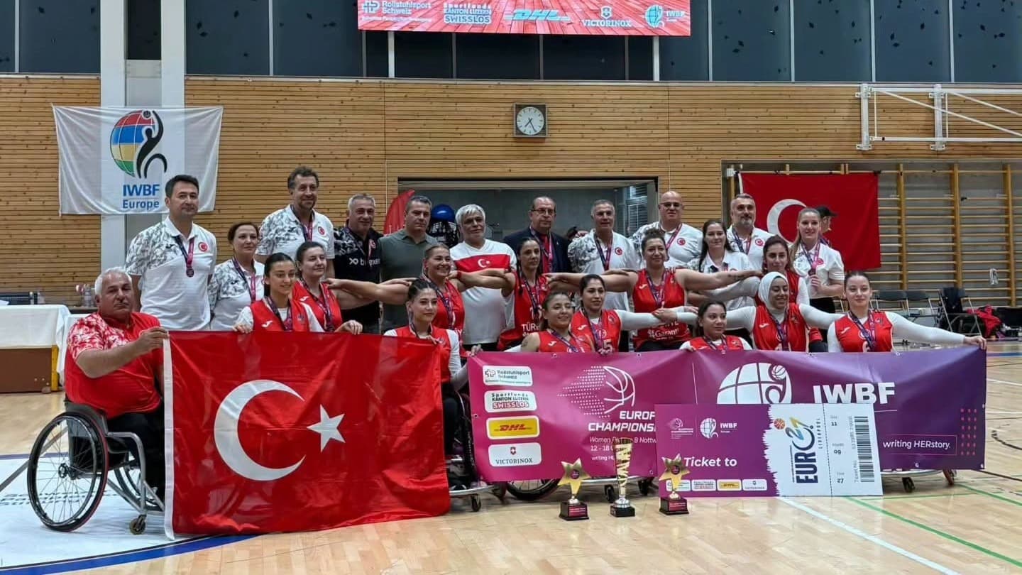 Tekerlekli sandalye basketbolunda Avrupa şampiyonluğu