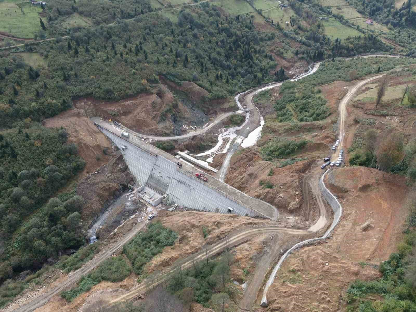 Uçarsu Göleti Trabzon’un su ihtiyacına nefes olacak