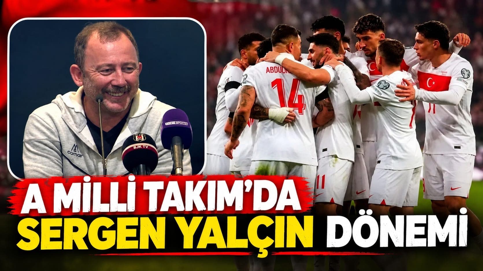 Sergen Yalçın’dan Milli Takım Açıklaması