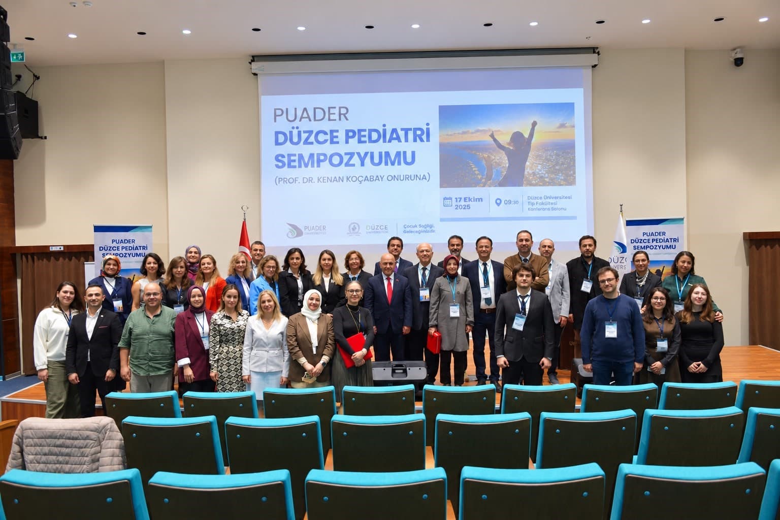 Düzce Üniversitesi ev sahipliğinde pediatri sempozyumu gerçekleştirildi