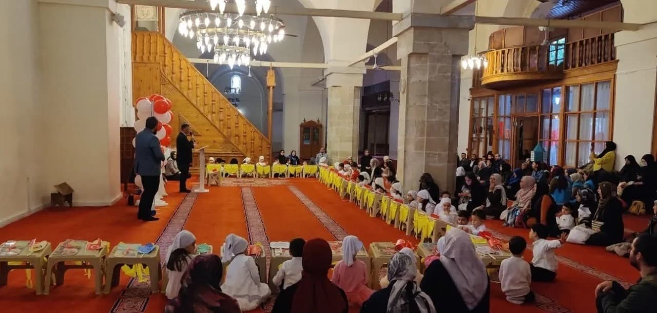 Sinop’ta miniklerin Kur’an-ı Kerim heyecanı