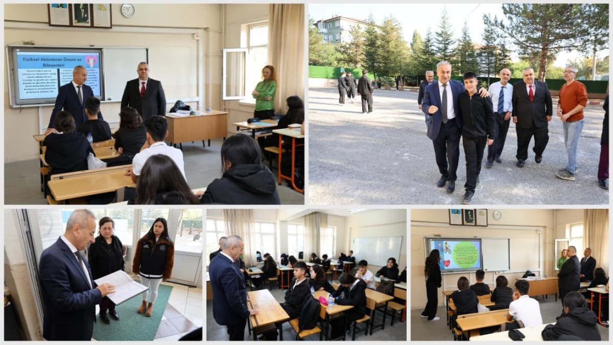 Akbaş, Meslek Lisesi öğrencileriyle bir araya geldi