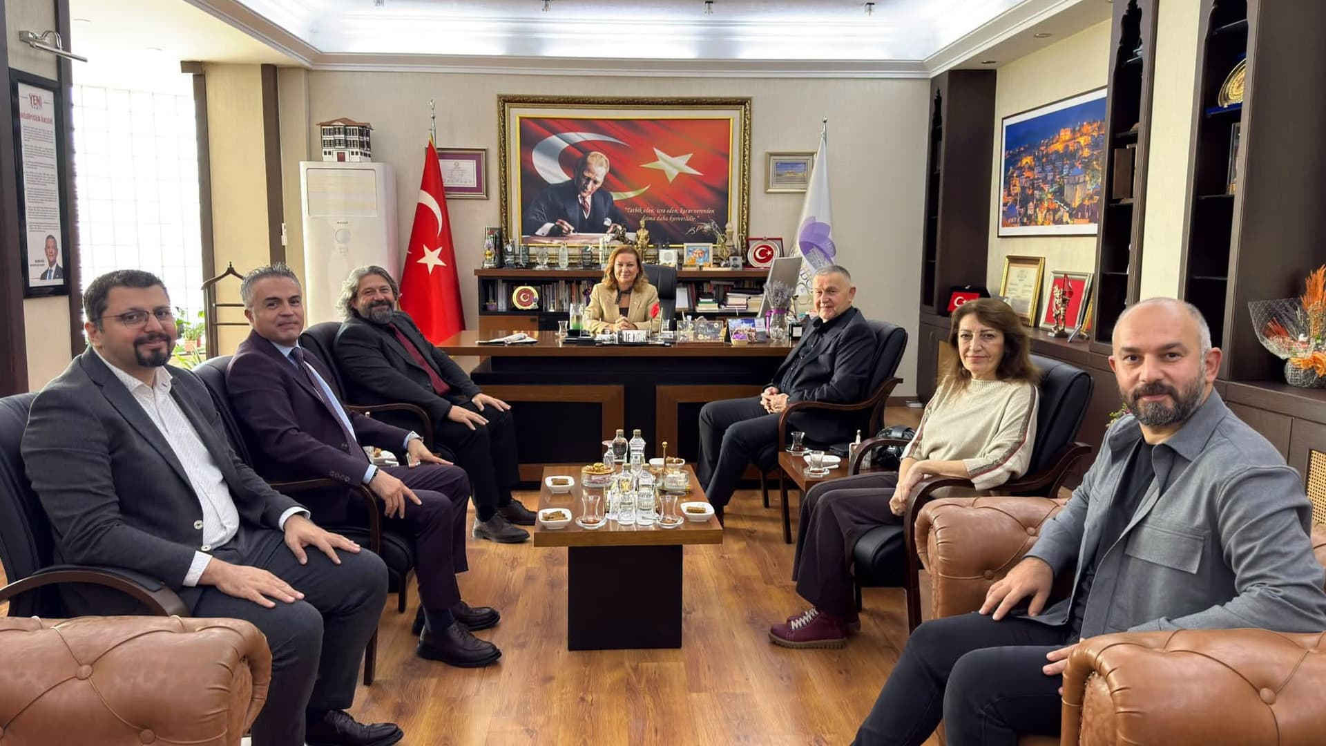 Safranbolu Kent Konseyi’nden Başkan Elif Köse’ye Ziyaret