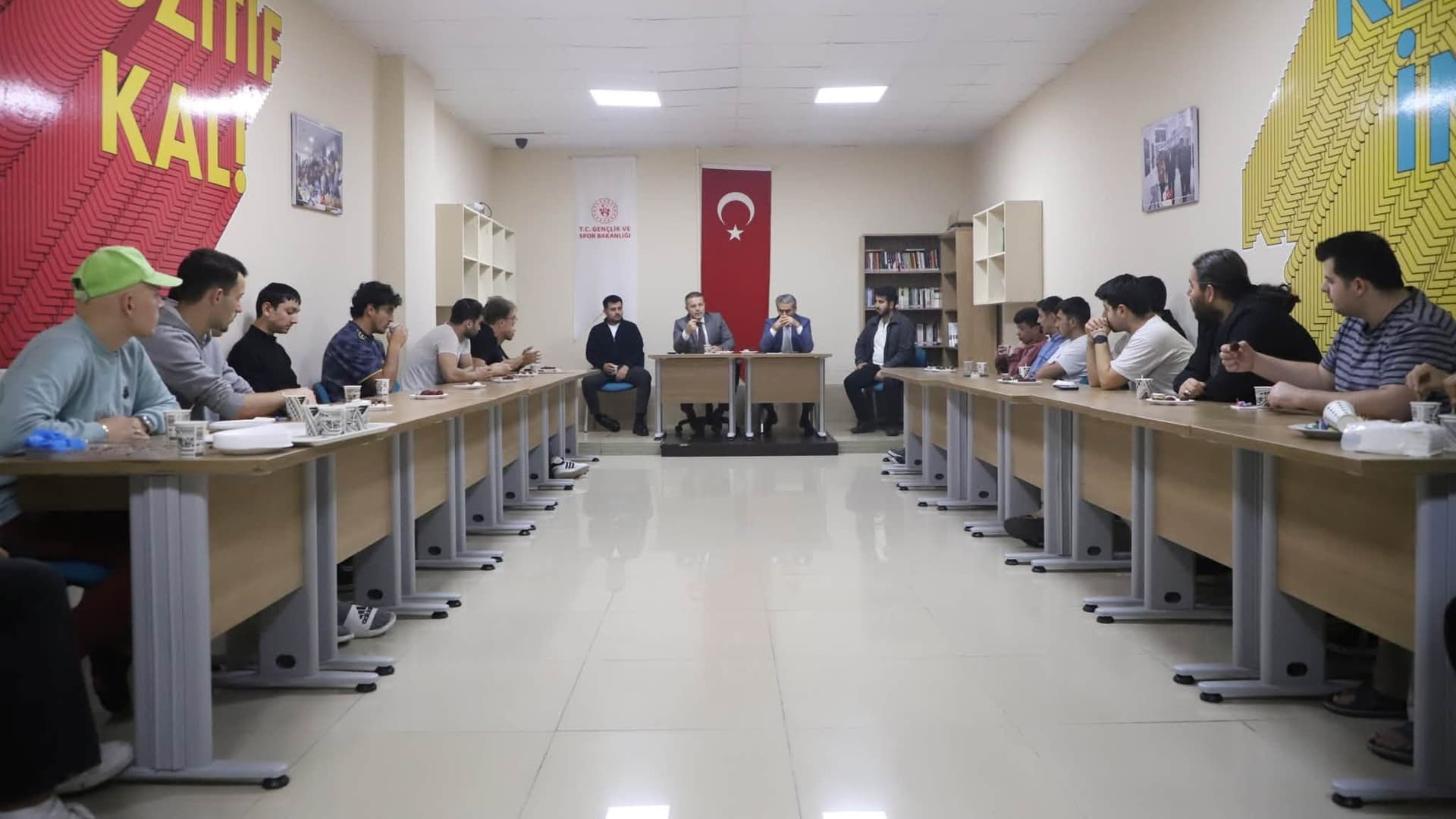 Öğrencilerle kariyer buluşması