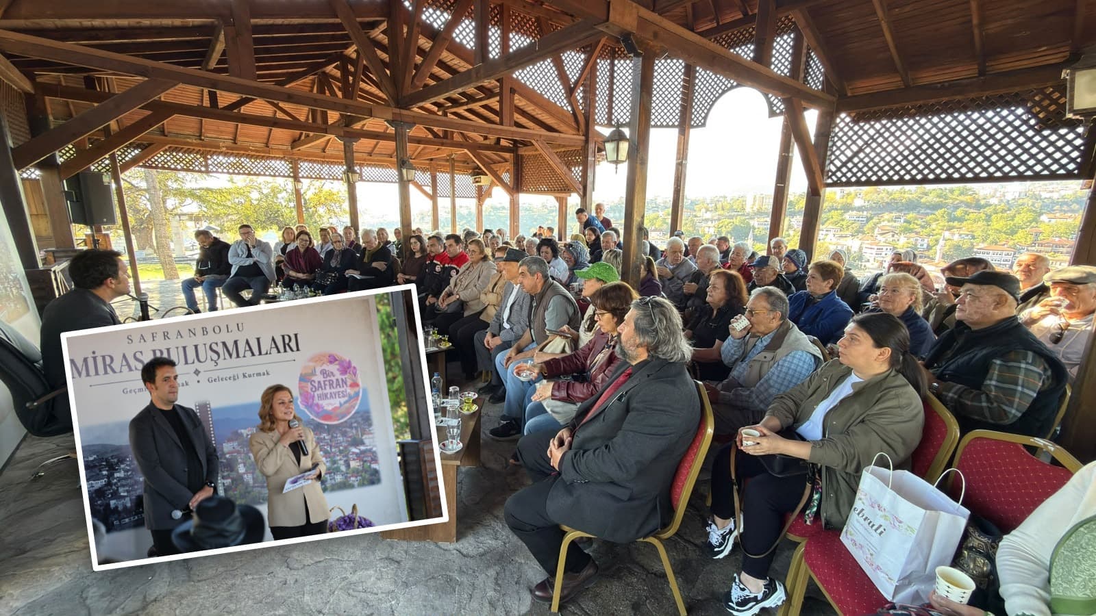 Bir Safran Hikayesi söyleşisi Hıdırlık'ta yapıldı