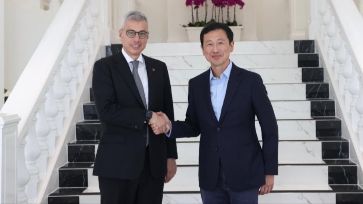Sağlık Bakanı Memişoğlu, Singapurlu mevkidaşı Ong Ye Kung ile görüştü