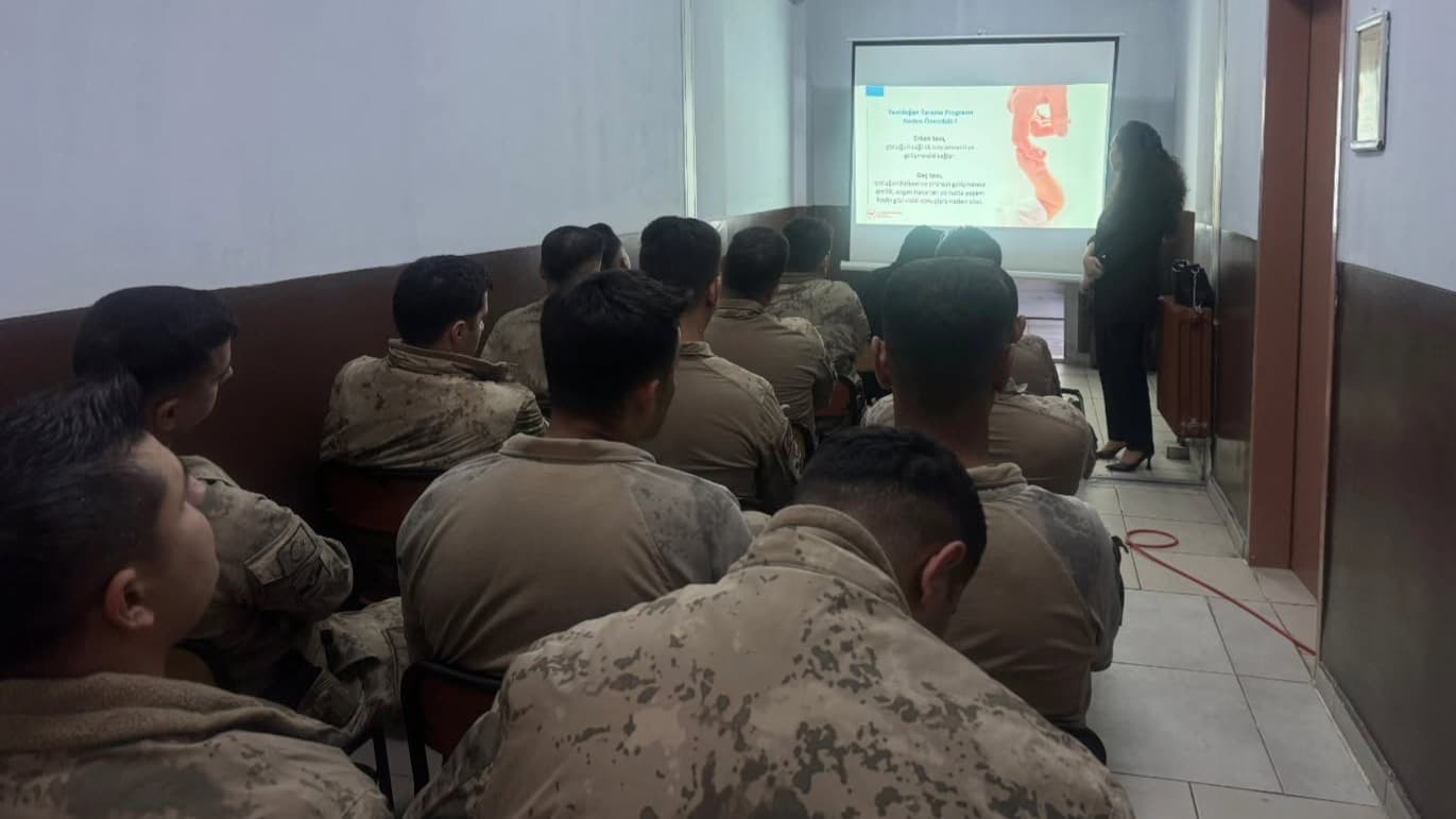 Jandarma personeline tarama programları eğitimi verildi