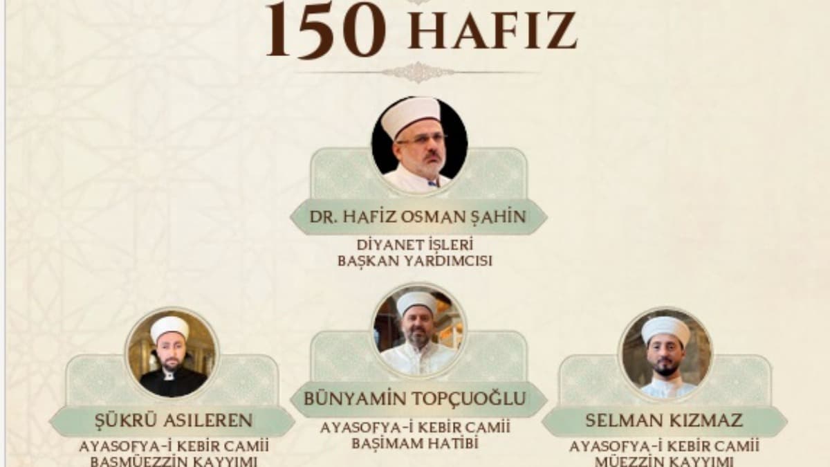31 Ekim'de Karabük'te hafızlık merasimi