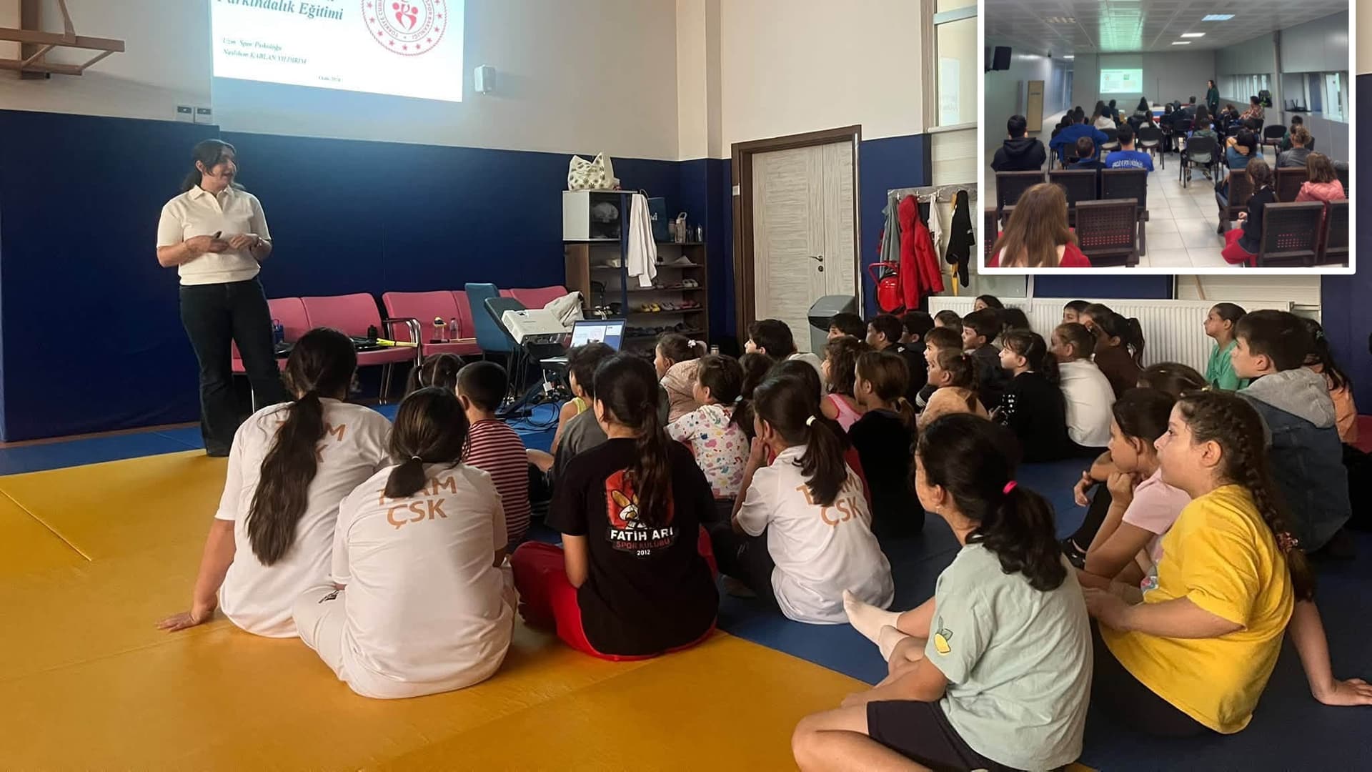 Sporculara bağımlılıkla mücadele eğitimi