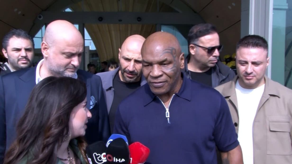 Dünyaca ünlü boksör Mike Tyson İstanbul’da
