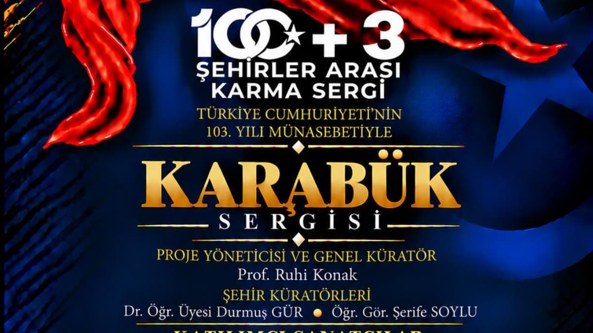 Safranbolu'da 100+3 Karma Sergi Yarın Açılıyor