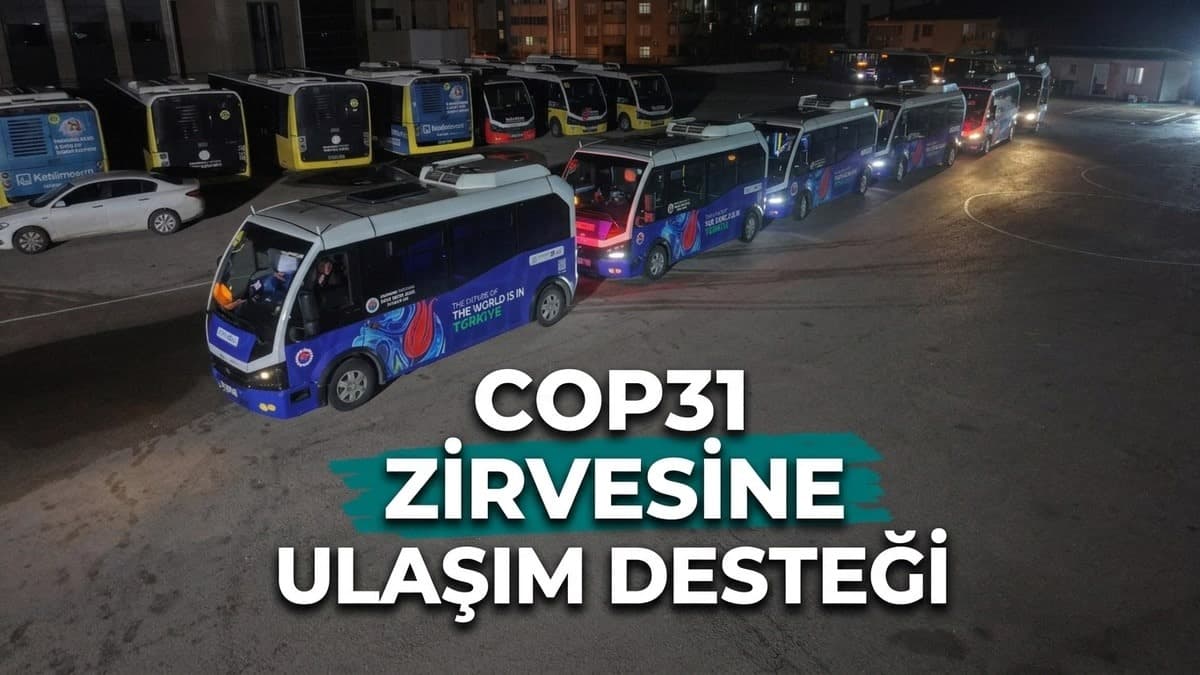 Karabük Belediyesinden COP31 Zirvesine Ulaşım Desteği