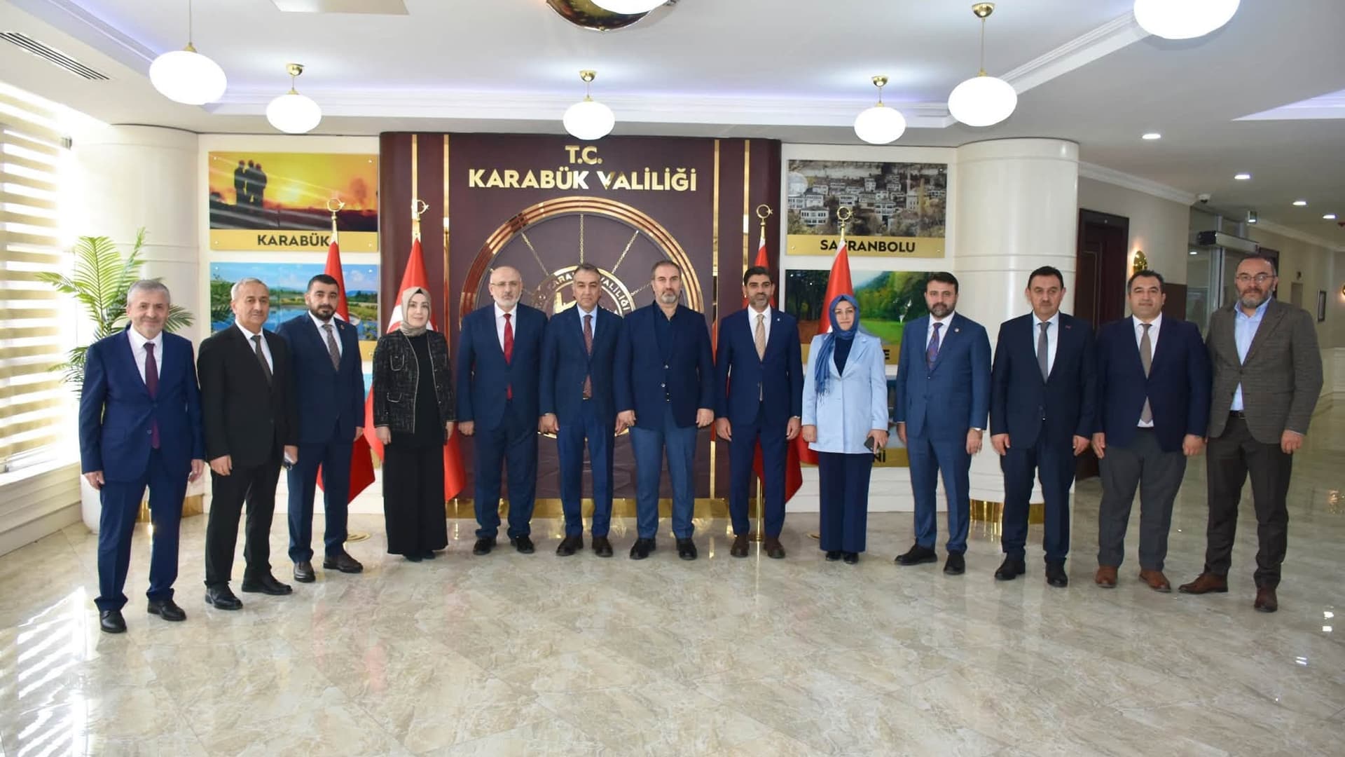 Mustafa Şen Karabük temaslarında Vali Çağatay'la görüştü