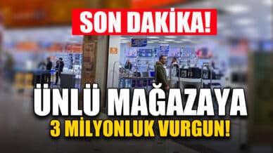 🔴SON DAKİKA: Karabük'te Teknoloji Mağazasında 3 Milyonluk Vurgun