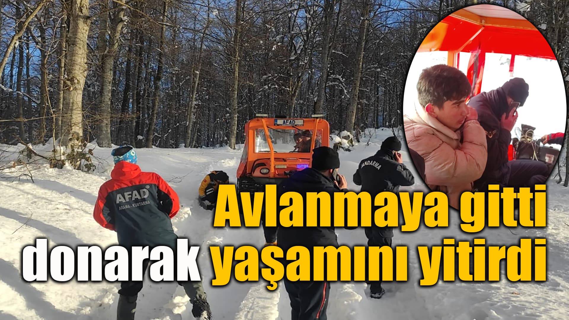 Zonguldak'ta avlanmaya giden kişi ormanlık alanda ölü bulundu