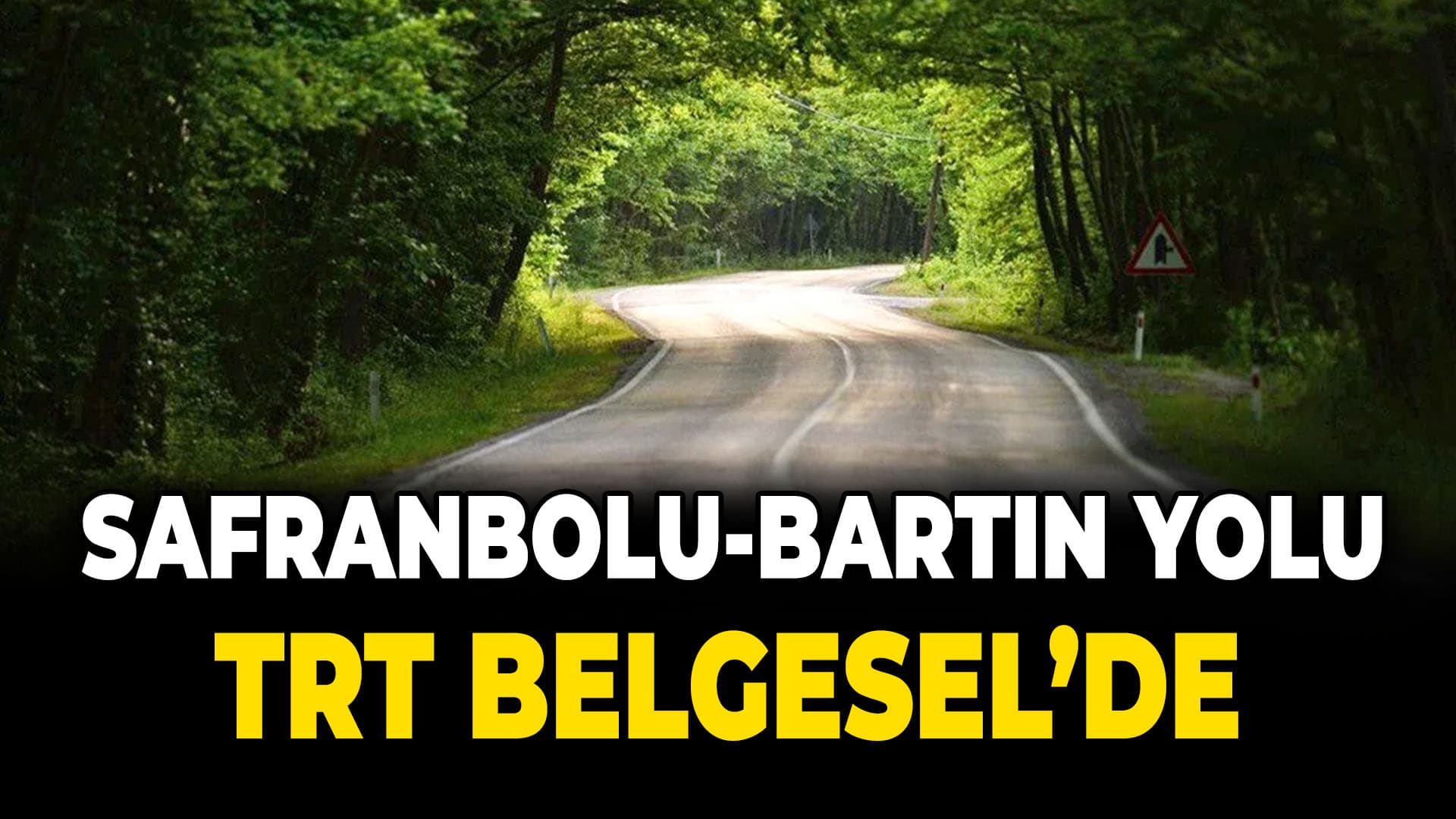 Bartın-Safranbolu Yolu Büyüleyici Tünel