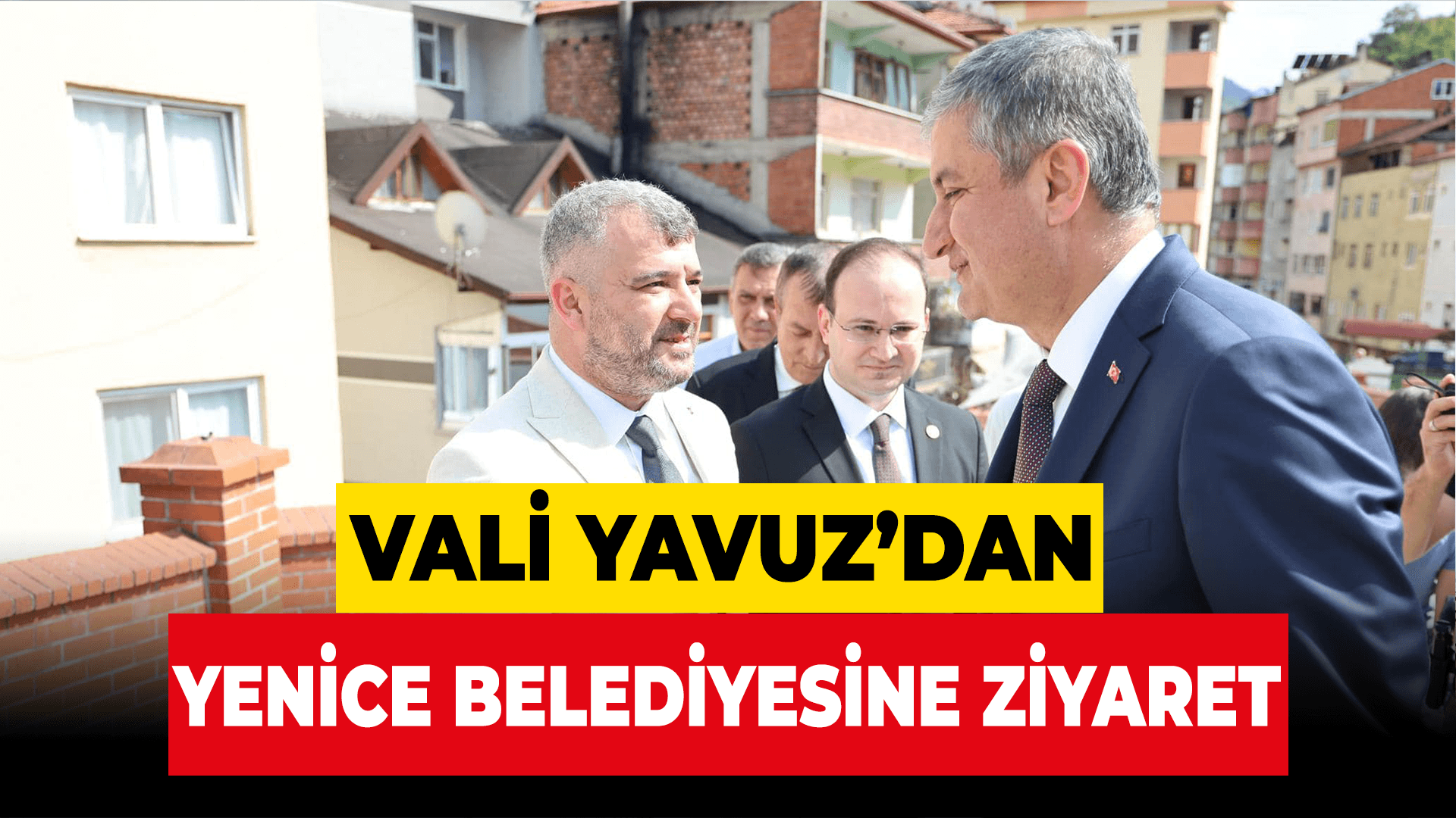 Vali Mustafa Yavuz, Yenice Belediye Başkanlığını Ziyaret Etti