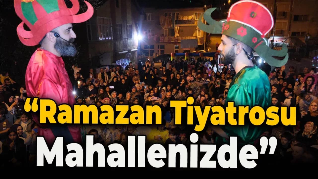 Karabük'te Ramazan Eğlencesi: Kurtuluş Mahallesi'nde