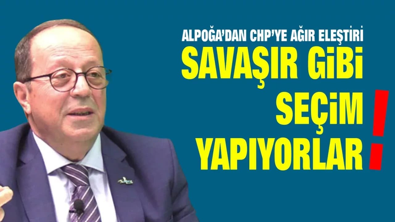 Alpboğa, CHP’deki Seçimleri Değerlendirdi
