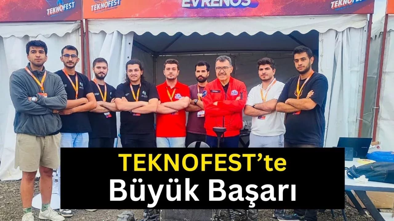 KBÜ Evrenos Takımı TEKNOFEST’te Türkiye 5’incisi Oldu