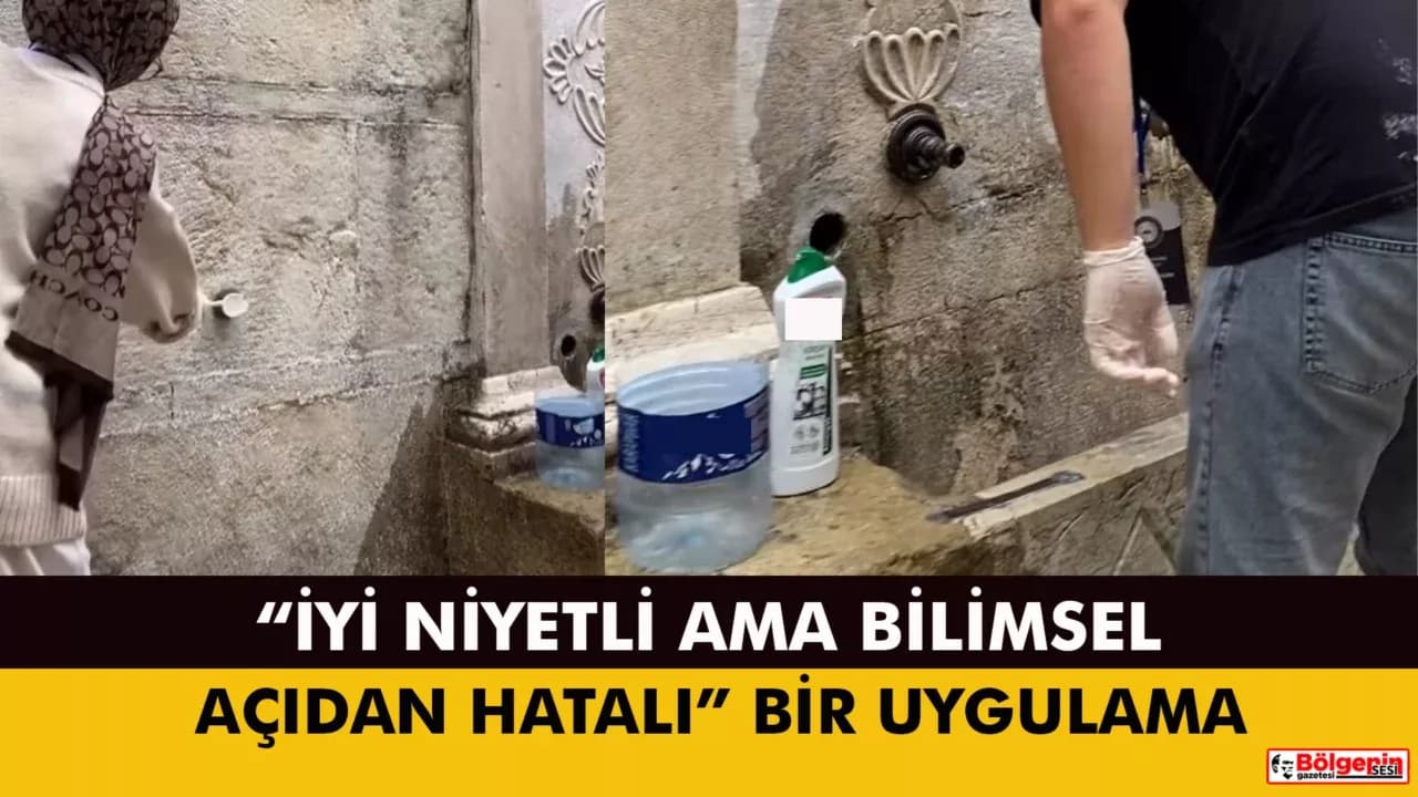 Uzmanlar Uyardı: "Safranbolu'da Tarihi Çeşmelerin Temizliğinde Uygulanan Yöntem Doğru Değil: İyi Niyetli Ama Bilimsel Açıdan Hatalı”