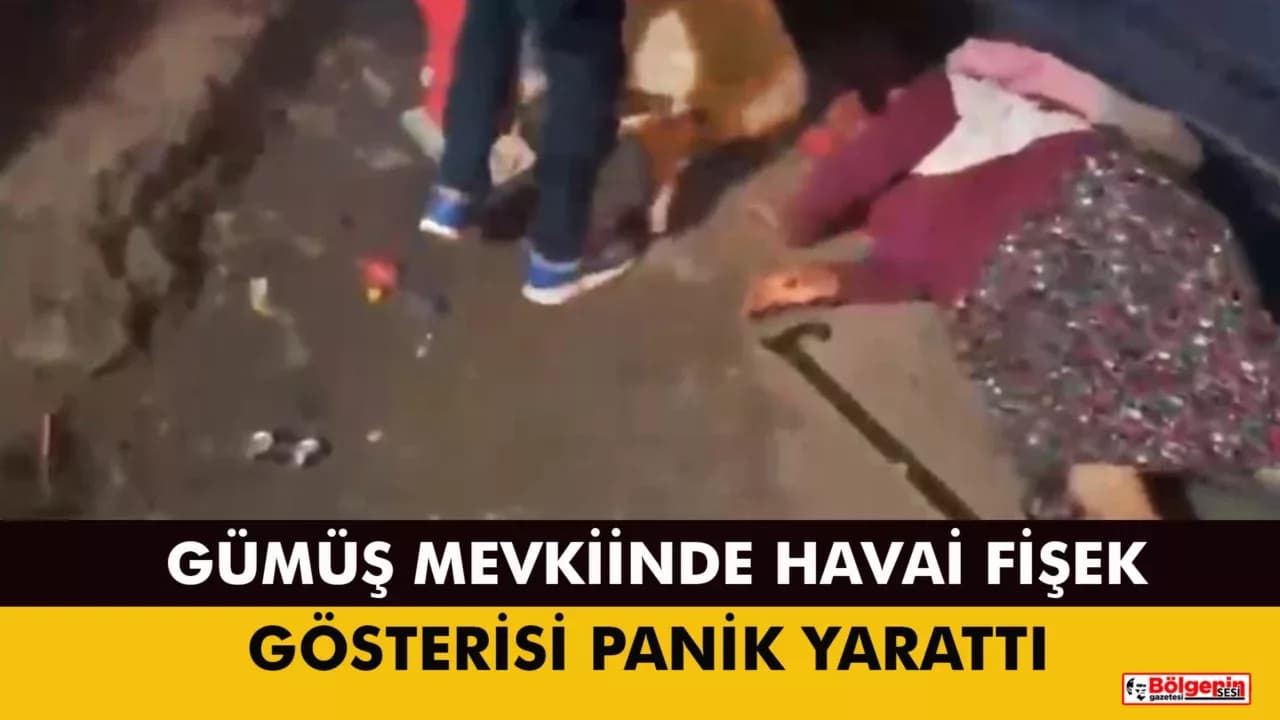Düğünde korku dolu anlar: Havai fişekler kalabalığın ortasında patladı