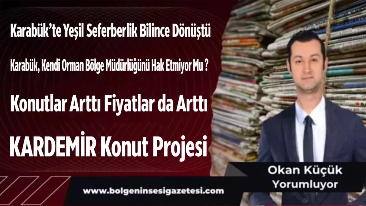 Karabük’te Yeşil Seferberlik Bilince Dönüştü
