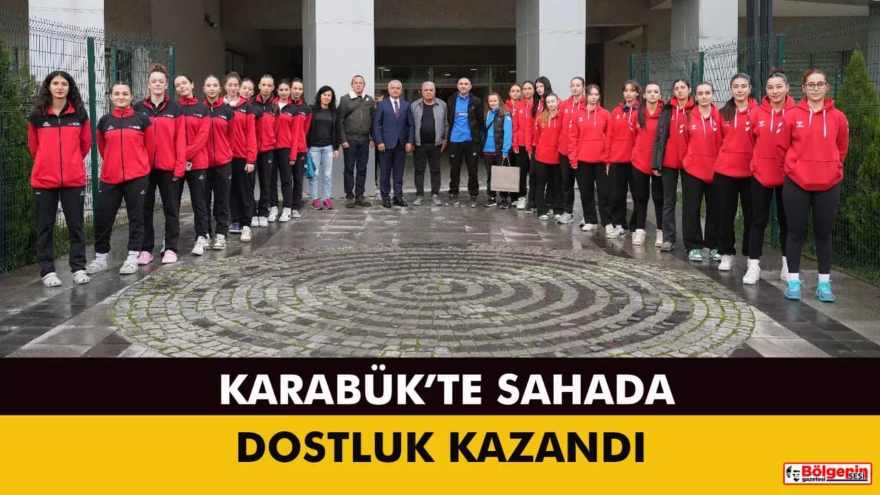 Karabük’te Sahada Kazanan Dostluk Oldu