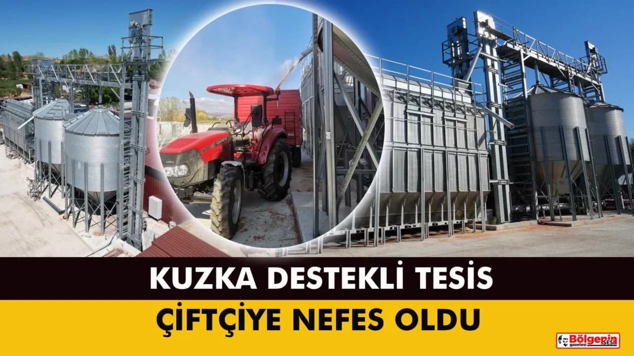 KOMŞUDAKİ TESİS ÇİFTÇİYE NEFES OLDU
