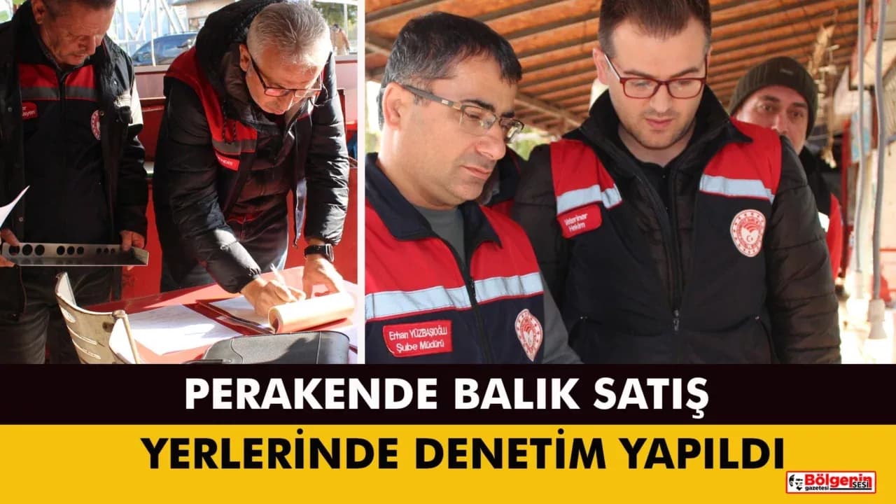 Karabük'te Perakende Balık Satış Yerlerinde Denetim Yapıldı