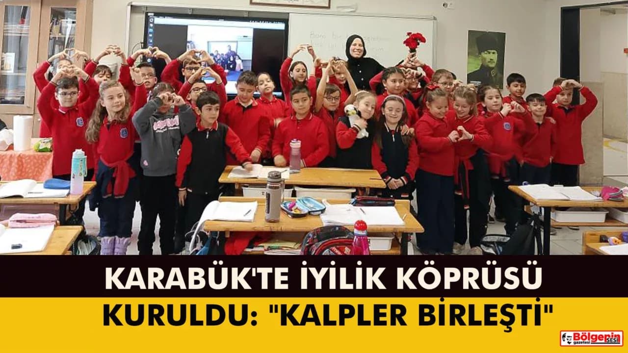 Karabük'te iyilik köprüsü kuruldu: "Kalpler Birleşti"