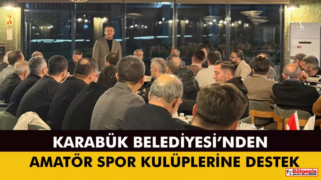 Karabük Belediyesi'nden Amatör Spor Kulüplerine Destek Açıklaması