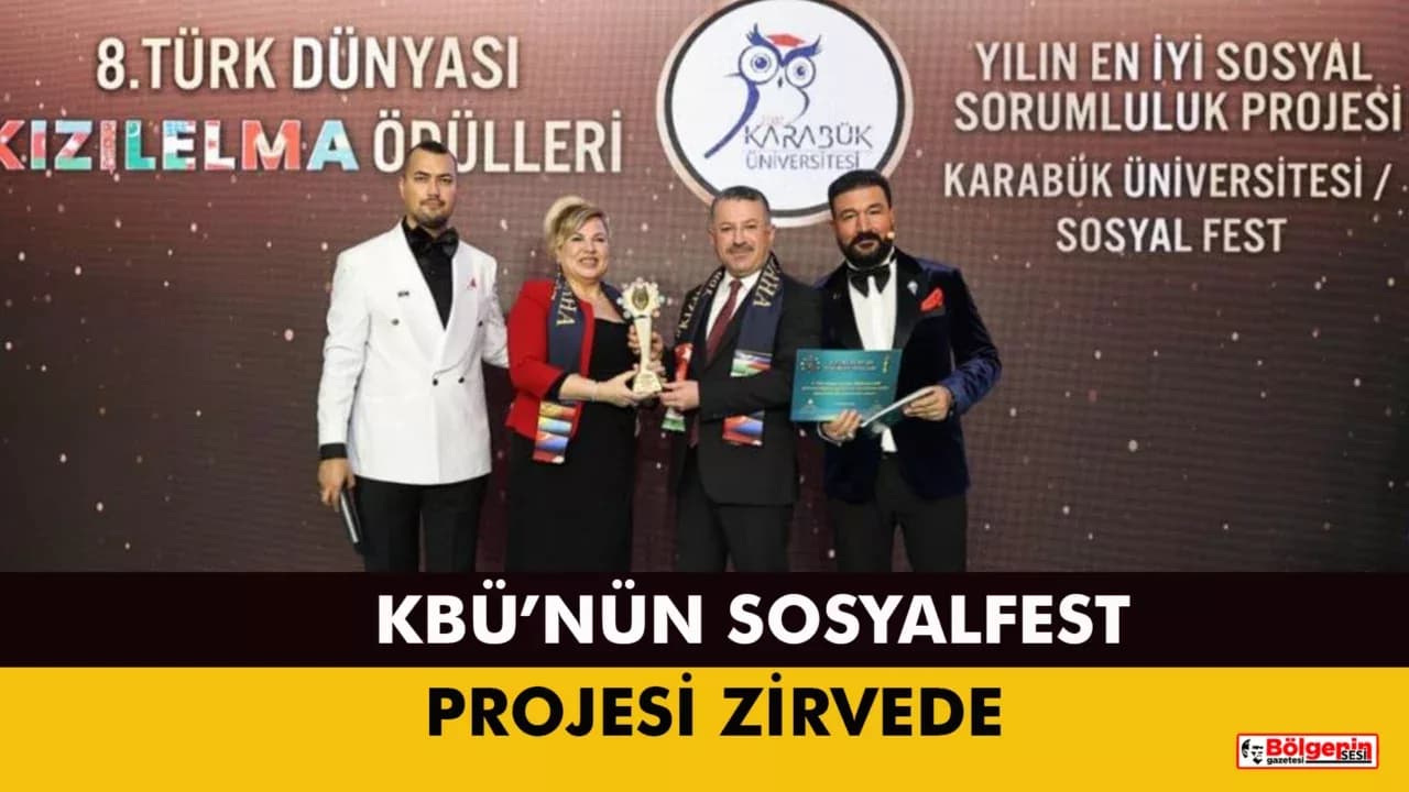SOSYALFEST’E BİR ÖDÜL DAHA