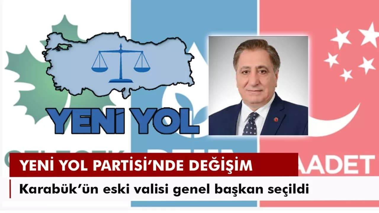 İzzettin Küçük Yeni Yol Partisi Genel Başkanı seçildi