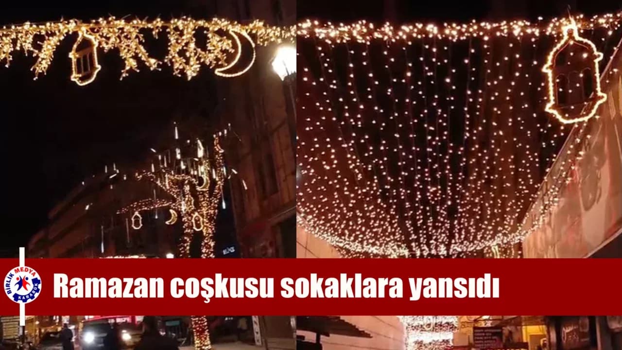 Karabük’te Ramazan Coşkusu Sokaklara Yansıdı