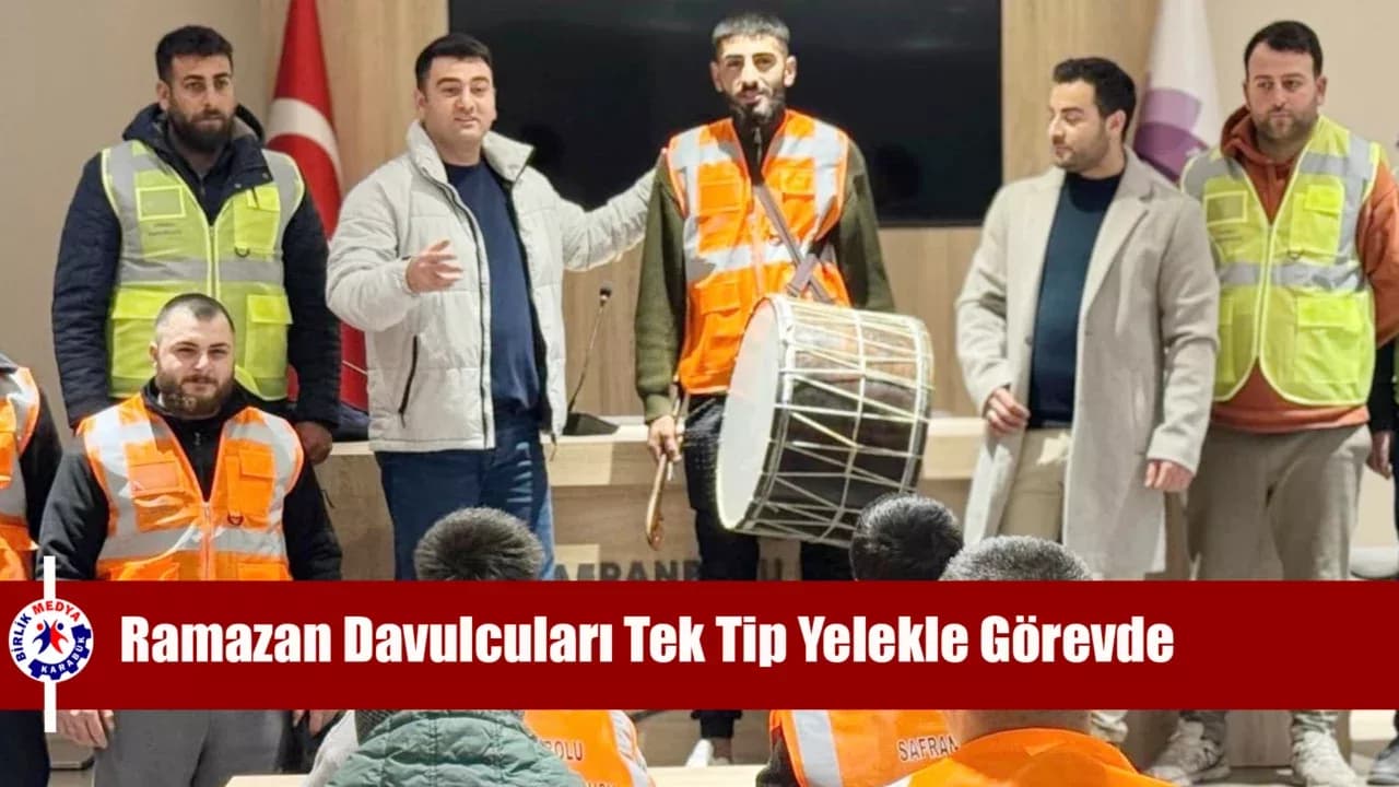 Safranbolu’da Ramazan Davulu Geleneği Başladı