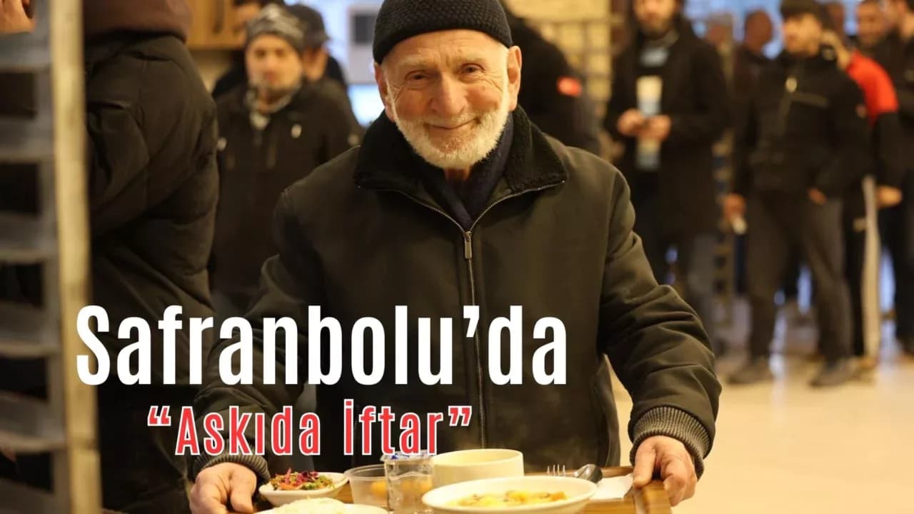 Safranbolu'da ilk iftar Başkan Köse’den