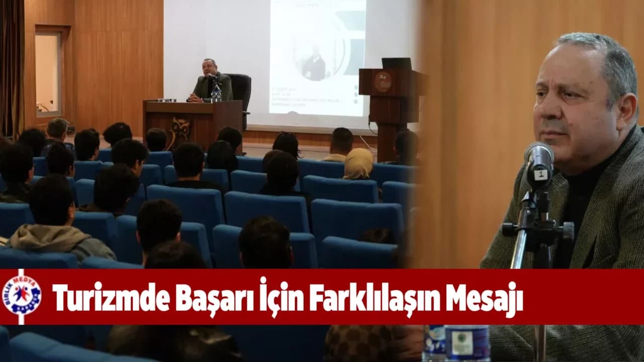 Şerif Yenen’den Genç Rehberlere “Farklılaşın” Çağrısı