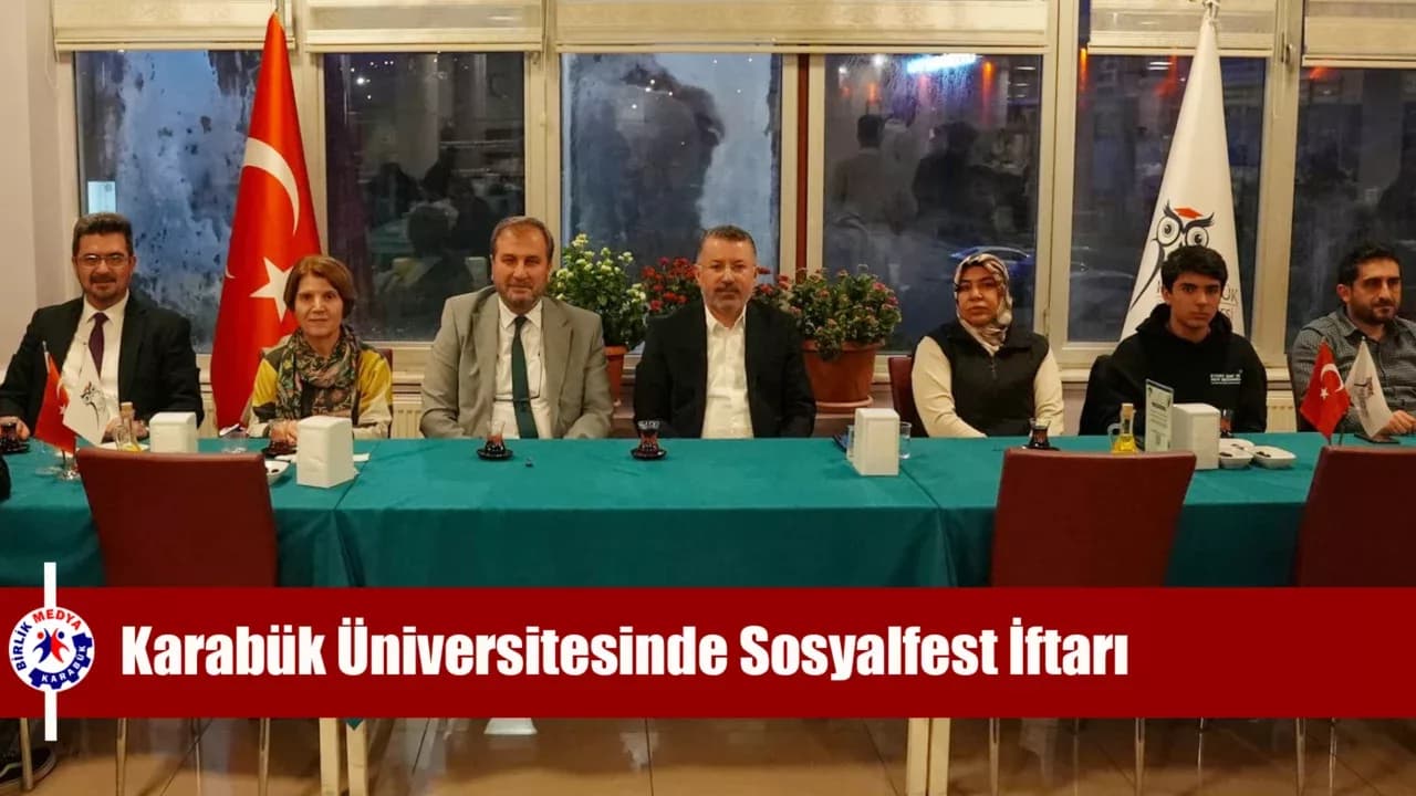 KBÜ'de Ramazan bereketi Sosyalfest iftarı ile paylaşıldı