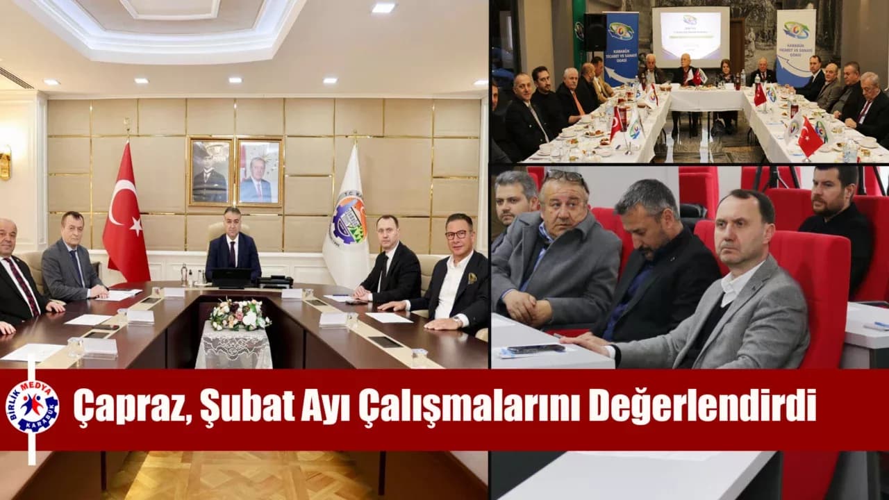 Çapraz, Şubat Ayı Çalışmalarını Değerlendirdi