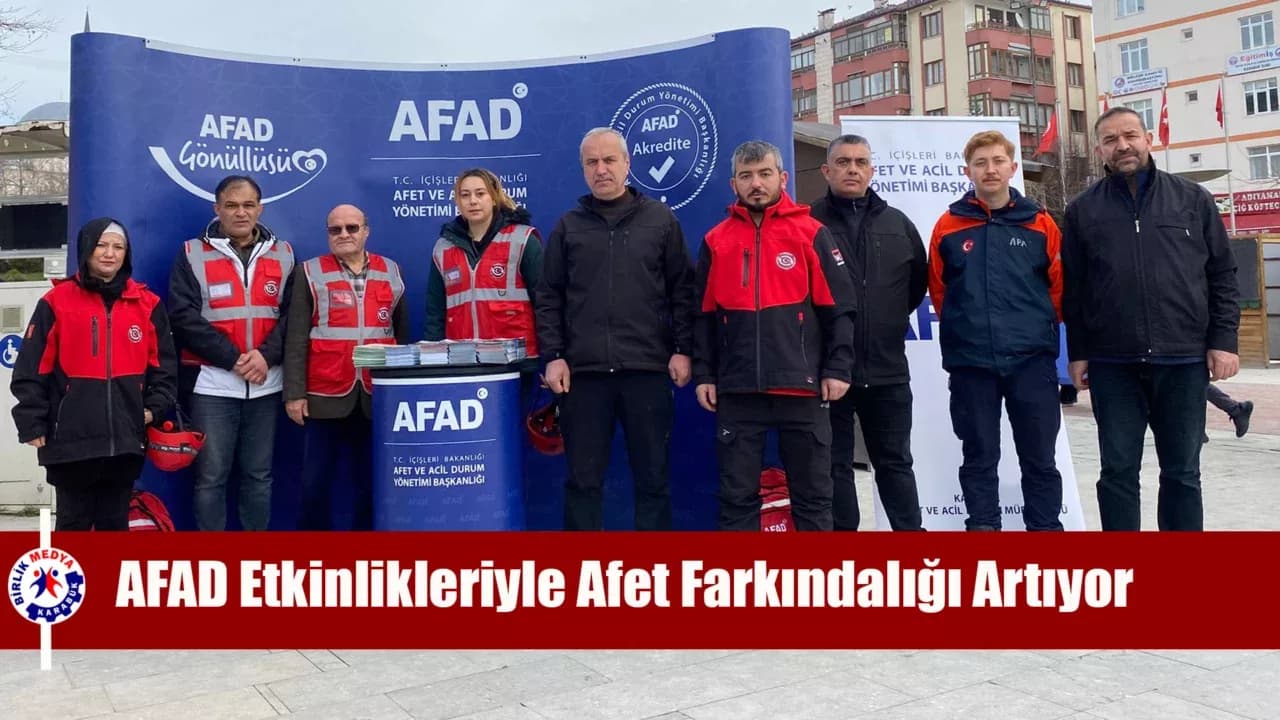 Karabük’te 1-7 Mart Deprem Haftası Etkinlikleri Başladı