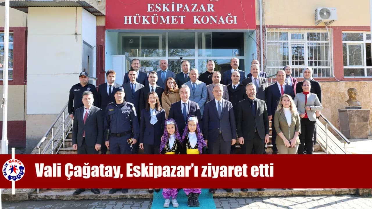 Karabük Valisi Oktay Çağatay, Eskipazar’ı ziyaret etti