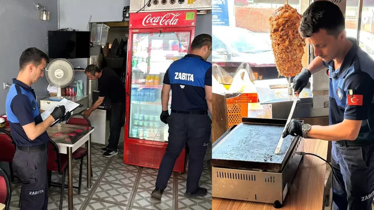 Yenice’de döner ve fast food İşletmeleri denetlendi