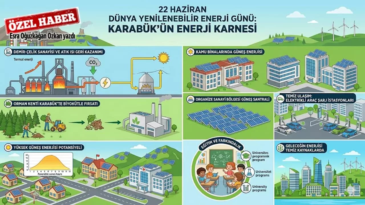 Karabük Güneşini ve Rüzgarını Ne Kadar Kullanabiliyor?