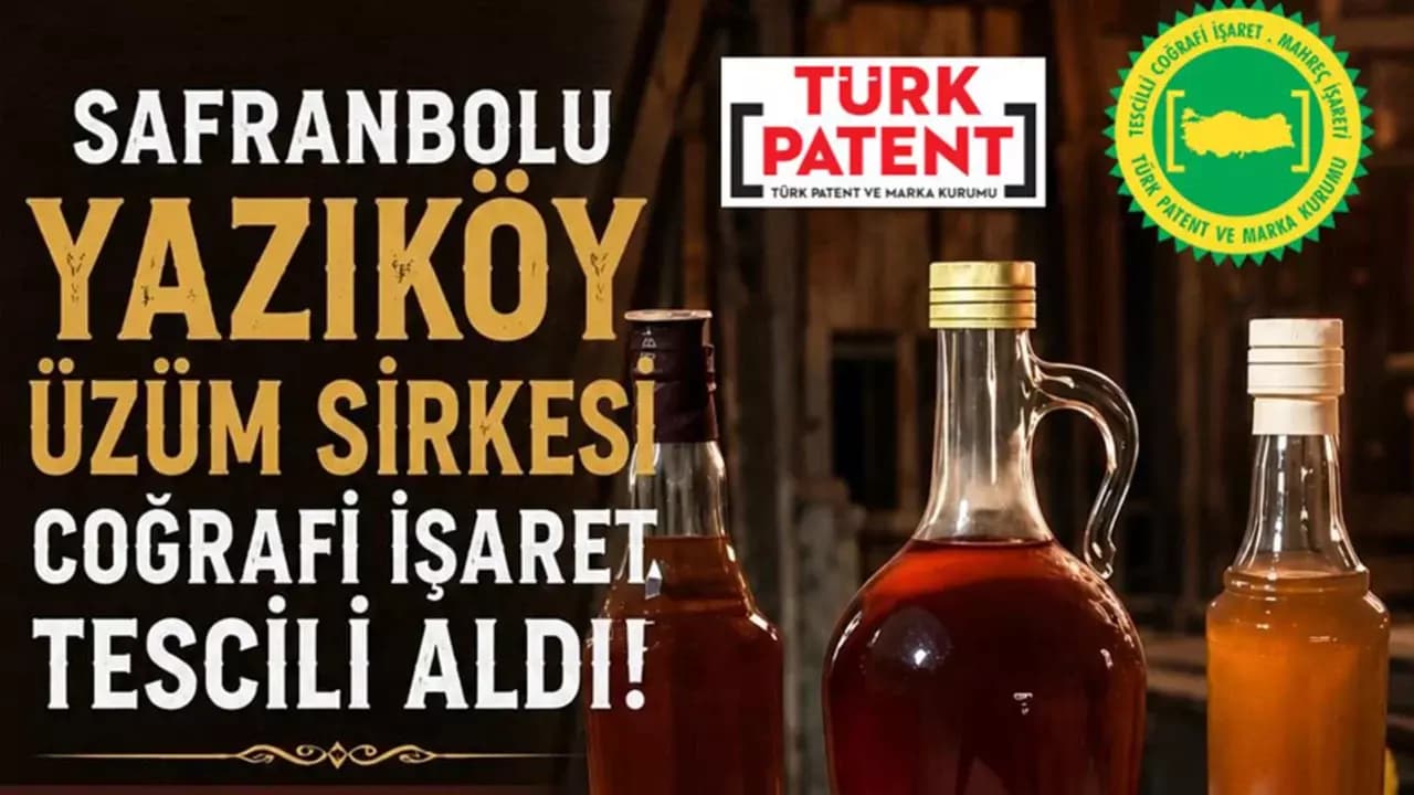 SAFRANBOLU YAZIKÖY ÜZÜM SİRKESİNE COĞRAFİ İŞARET TESCİLİ