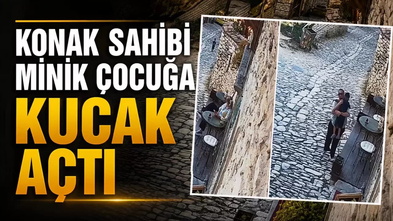 Safranbolu’da Duyarlı Konak Sahibi Minik Çocuğa Kucak Açtı