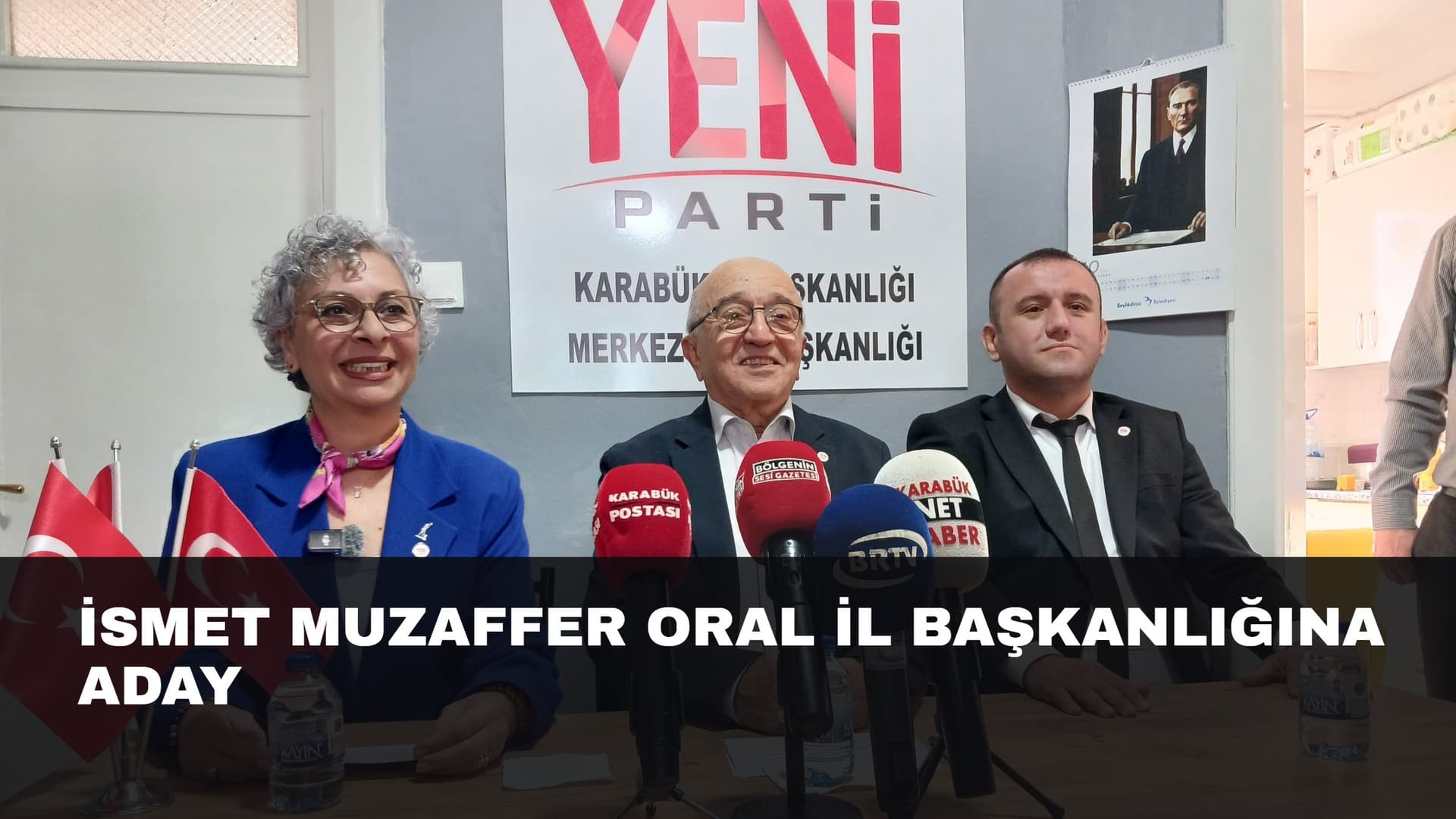 YENİ PARTİ KARABÜK'TE ÖN SEÇİM YAPACAK